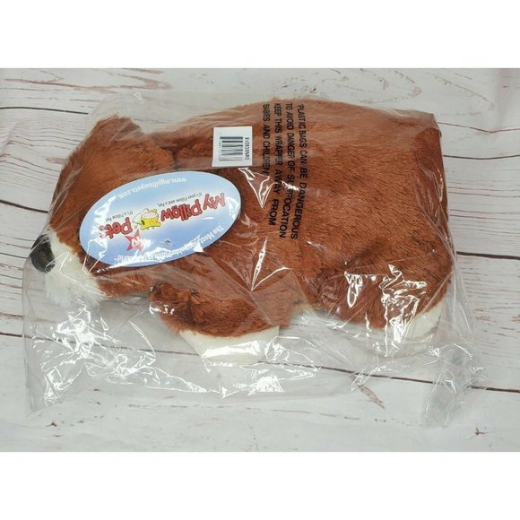 Authentic My Pillow Pets Premium Light Brown Small Bear 12" Plush Stuffed Animal - Picture 11 of 11